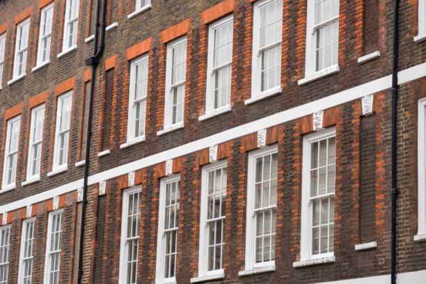istock Red bricks houses in London 1140285268
