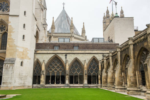 istock Inner courtyard of the Westminster Abbey 1140285294