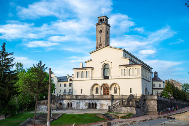 istock christian church outdoors. religion concept 1140302925