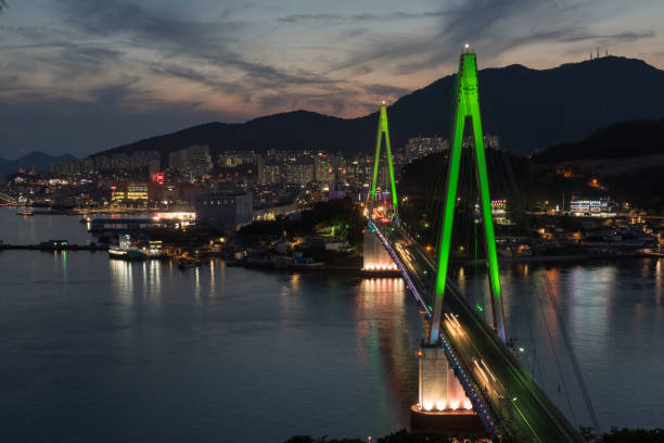 Blue Stunne in Yeosu - Dolsandaegyo Bridge