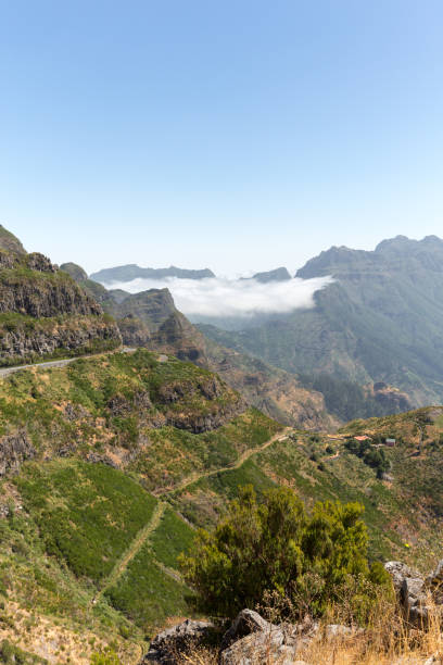 istock View to the south from the pass Boca da Encumeada in Madeira 1140307519