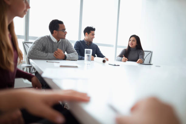 istock Business meeting in conference room 1140307814