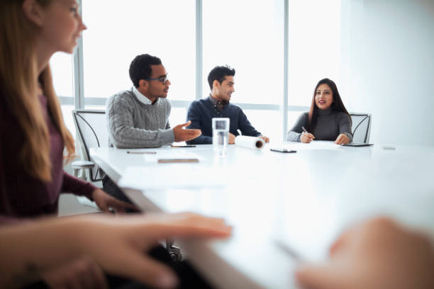 istock Business meeting in conference room 1140307921