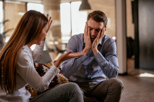 istock Unhappy young couple 1140316760