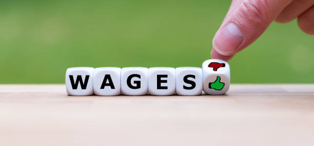 istock Symbol about job satisfaction. Dice form the word 