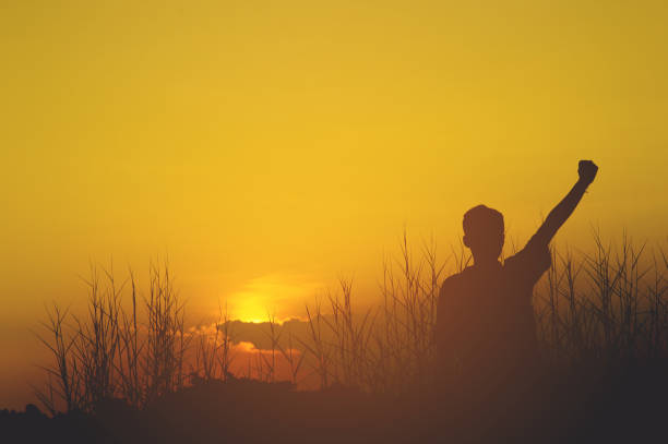 istock Silie's silhouettes show joy. And successful silhouette concepts 1140322723