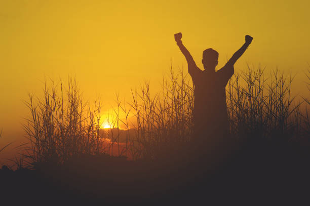 istock Silie's silhouettes show joy. And successful silhouette concepts 1140322778