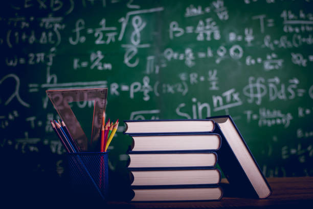 istock Educational equipment, boards and books Education concept With copy space 1140322894