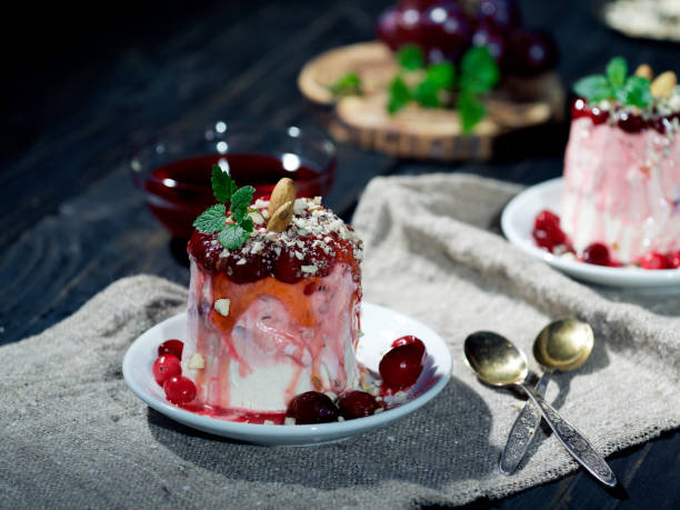 istock Frozen dessert with vegan cream cheese 1140323894