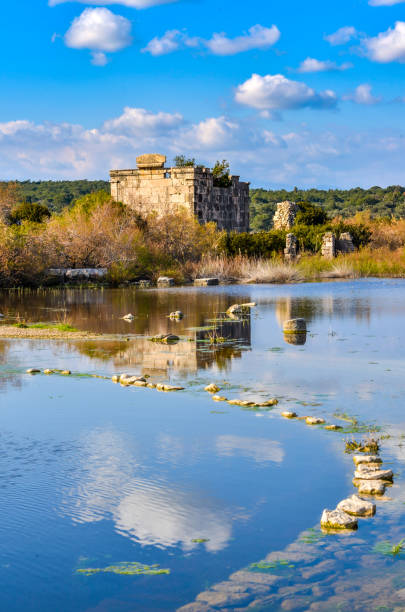 istock Patara King Way. Patara ancient city from Turkey. 1140323903