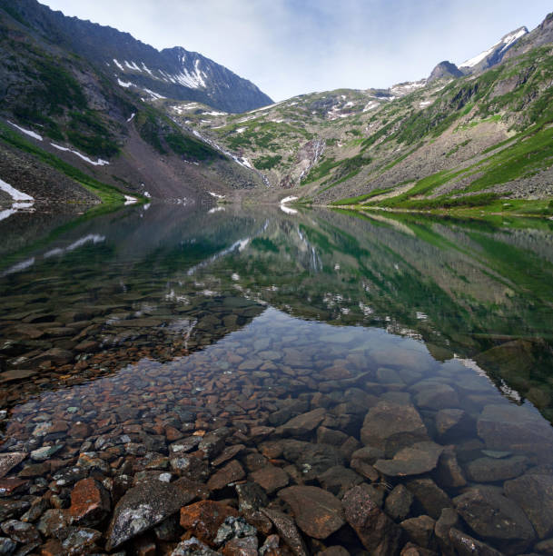 istock Lake Guitar in the mountains Baikal ridge 1140328723