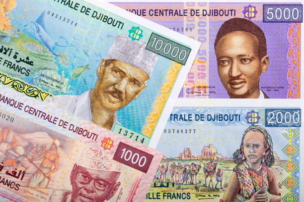 Djiboutian franc, a background Djiboutian franc, a business background french currency stock pictures, royalty-free photos & images