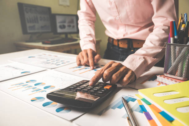 istock Young business man manager, work alone in the office. 1140332024