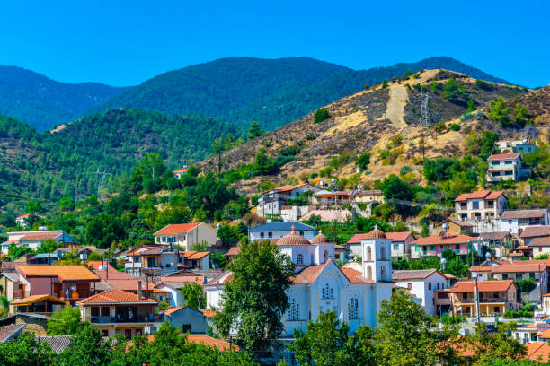 istock Kakopetria village on Cyprus 1140332853