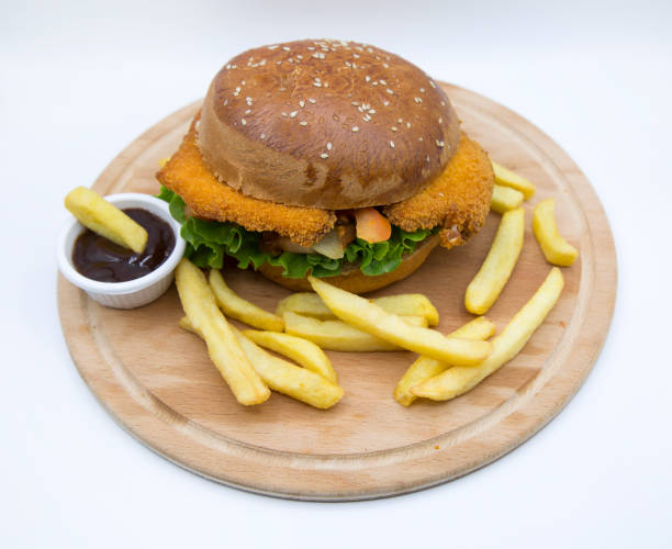 istock a very tasteful chicken burger 1140334342