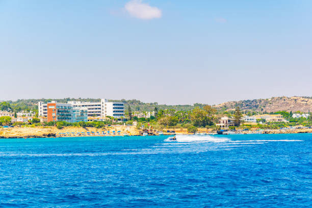 Hotel resorts and beaches situated near Pernera on Cyprus