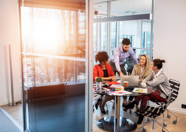 istock Business is built on successful business collaboration 1140336067