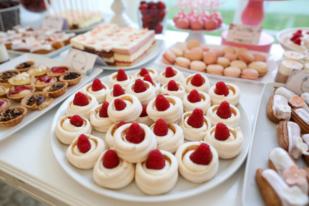 istock Delicious marshmallow at candy bar 1140336446