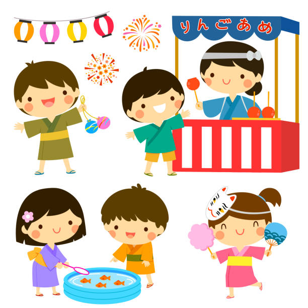 10+ Natsu Matsuri Stock Illustrations, Royalty-Free Vector