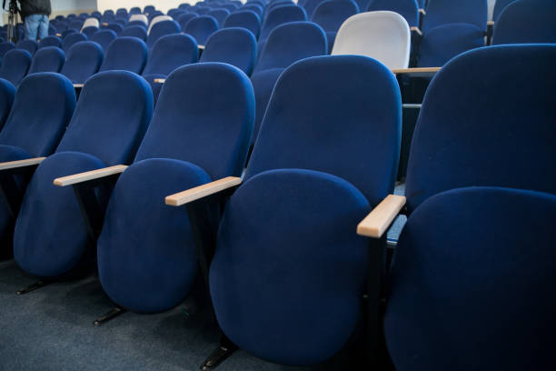 istock seating in the conference room 1140340665