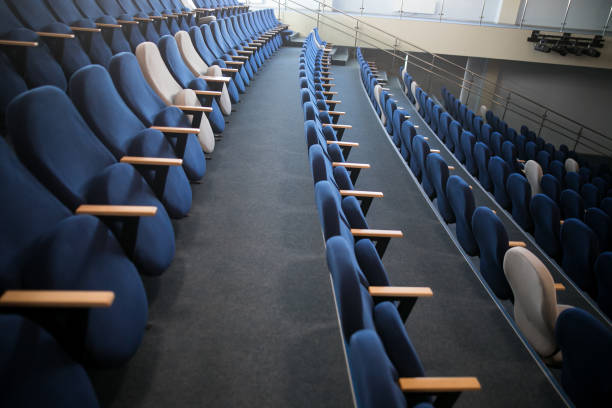 istock seating in the conference room 1140340710