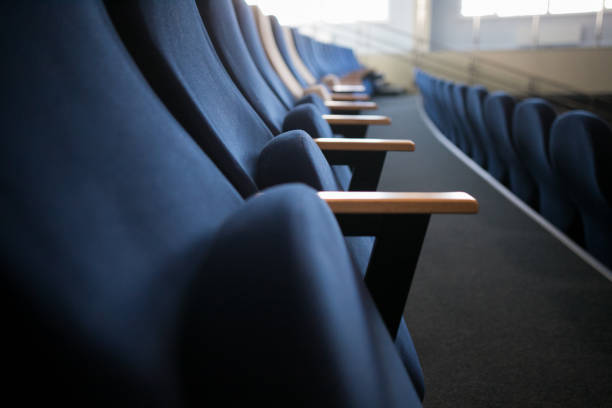 istock seating in the conference room 1140340714