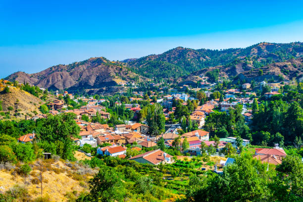 istock Kakopetria village on Cyprus 1140342354