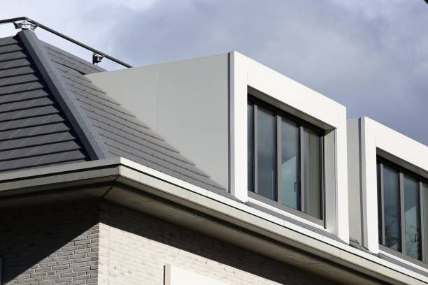 istock Tiled roof with dormers 1140343377