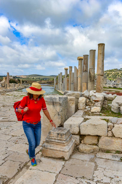 istock Patara King Way. Patara ancient city from Turkey. 1140343432