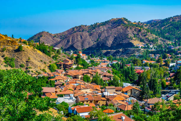 istock Kakopetria village on Cyprus 1140344232