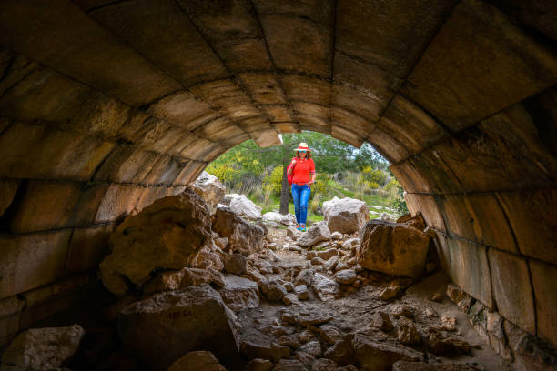 istock Tunnel. Patara ancient city from Turkey. 1140345335