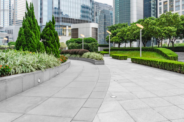 istock Modern Offices,Park Place,Hong Kong 1140346302