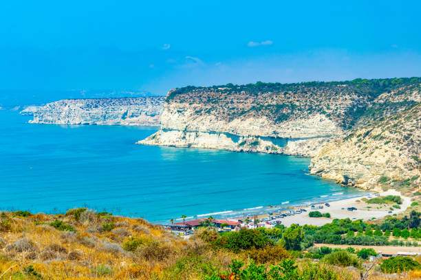 Kourion beach on Cyprus Kourion beach on Cyprus kourion stock pictures, royalty-free photos & images