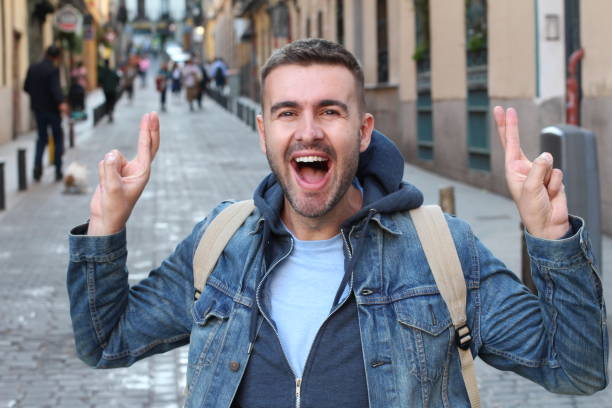 istock Positive person expecting the best luck 1140350215