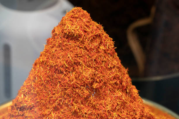 Safflower saffron detail