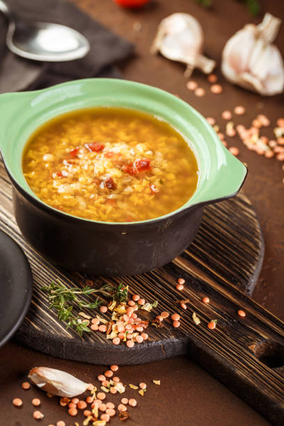 istock Lentil soup - Masoor Dal or Dal Tadka Curry 1140359495