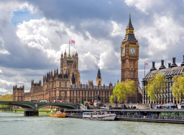 istock Westminster palace and Big Ben, London, UK 1140362208