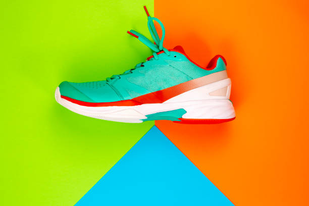 istock Tennis shoe in studio 1140363128