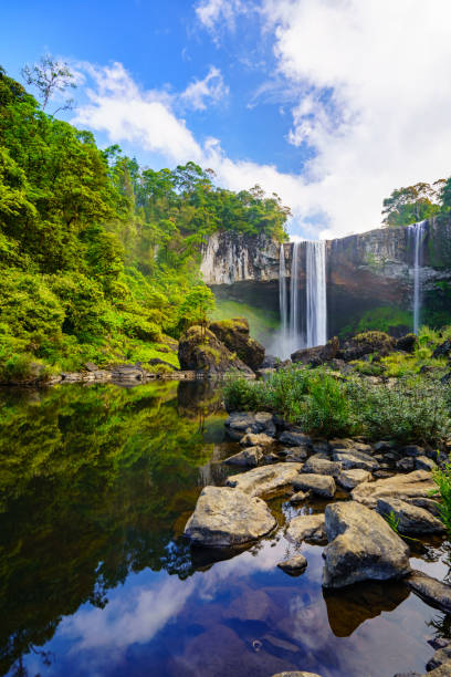 istock Beautiful waterfall in Vietnam, Asia 1140365778