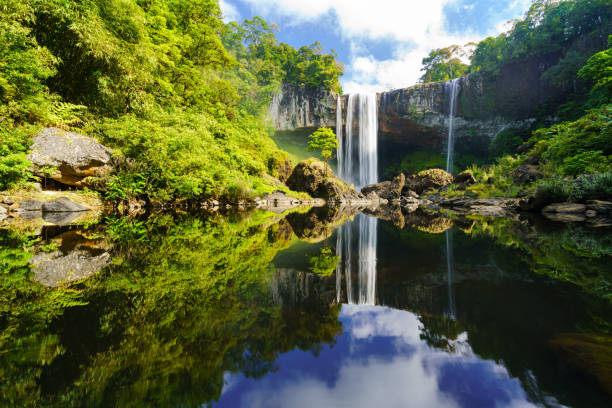 istock Beautiful waterfall in Vietnam, Asia 1140366548
