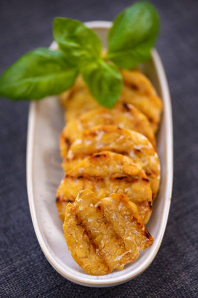 istock Grilled Tempeh – vegan food 1140366621