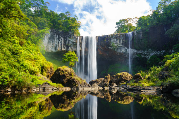 istock Beautiful waterfall in Vietnam, Asia 1140366623