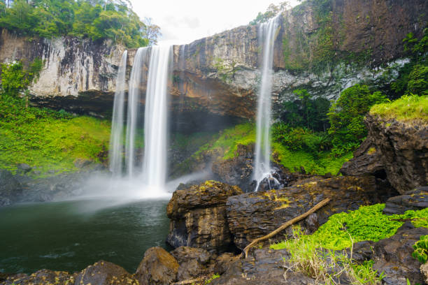 istock Beautiful waterfall in Vietnam, Asia 1140366992