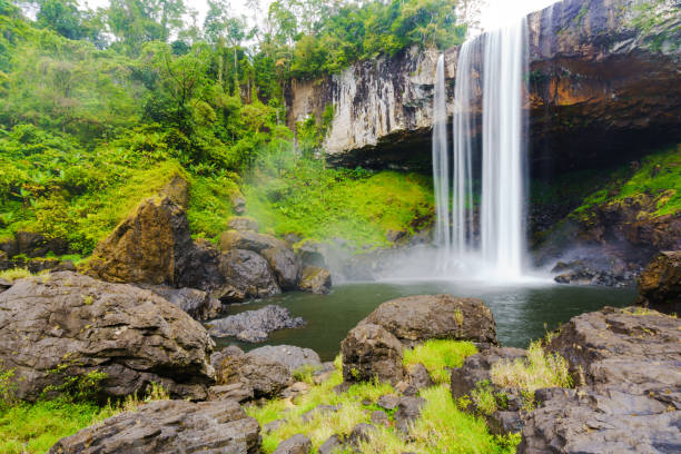 istock Beautiful waterfall in Vietnam, Asia 1140367057