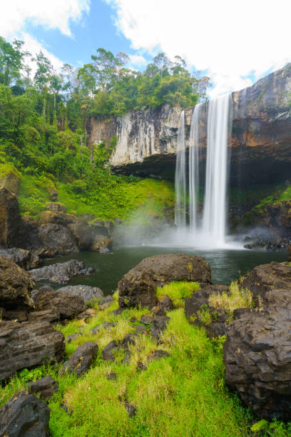istock Beautiful waterfall in Vietnam, Asia 1140367073