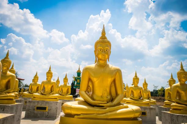 istock Golden Buddha in Thailand 1140367446