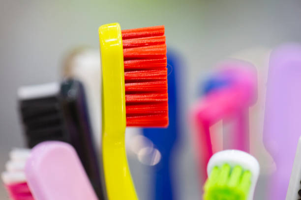 istock Abstract blur background image of toothbrush 1140369886