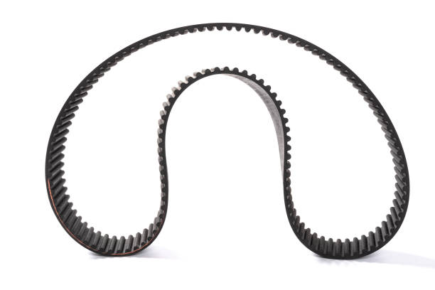 istock one piece rubber belt gears stands on a white background 1140371880