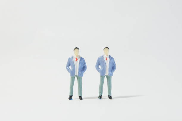 istock Twin brothers dressed in the same clothes 1140372073