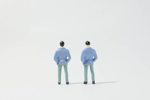 istock Twin brothers dressed in the same clothes 1140372609